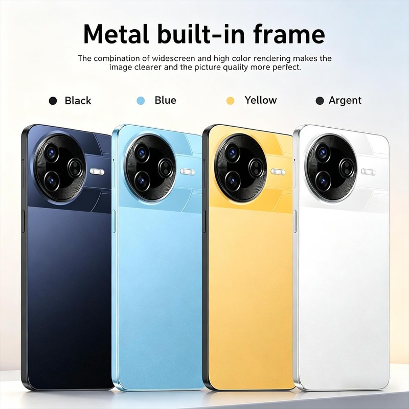 TryFirst Unlocked 4G Mobile Phones, 6.6 Inch HD+ Display, Dual