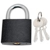 Noxi Padlock Padlock Cast-Iron Black 30