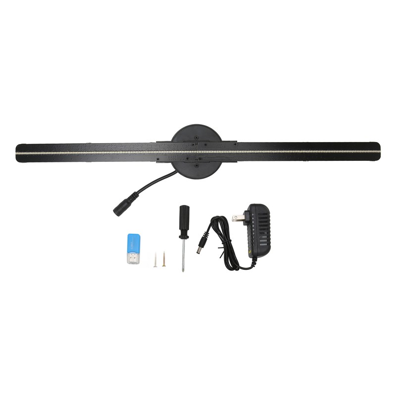 3D Hologram Fan 16.5in 2000x224 WiFi 3D Projector with 224