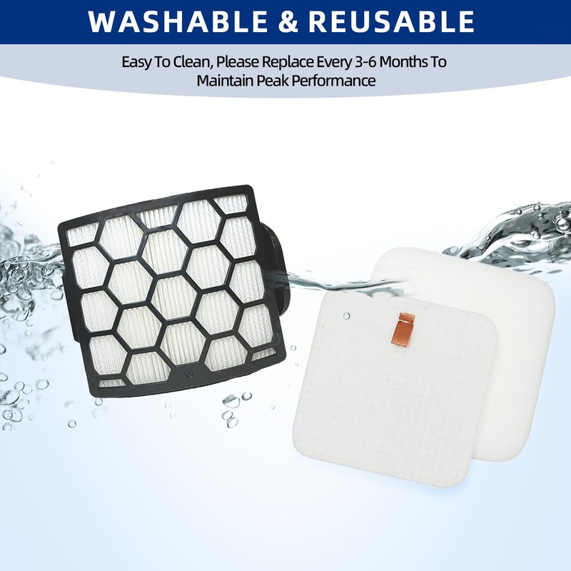 ADDFRESH LA702, LA700, LA405 Filters Compatiable With Shark LA702, LA700