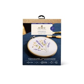 DMC Botanical Wild Flowers - Medium Embroidery Kit