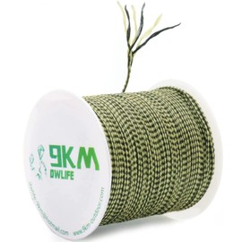 9KM DWLIFE Cuerda de Kevlar Línea de Kevlar, Alta Resistencia, Resistencia a la Abrasión, Retardante de Llama, Cuerda de Asistencia de Pesca, Cuerda de Cometa, Supervivencia Táctica