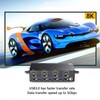 DisplayPort HD USB3.0 KVM Switch 8K At 60Hz 4K At