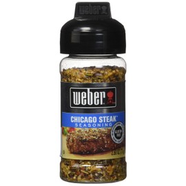WEBER Grill CHICAGO STEAK Seasoning 2.5 oz. (Pack of 2)