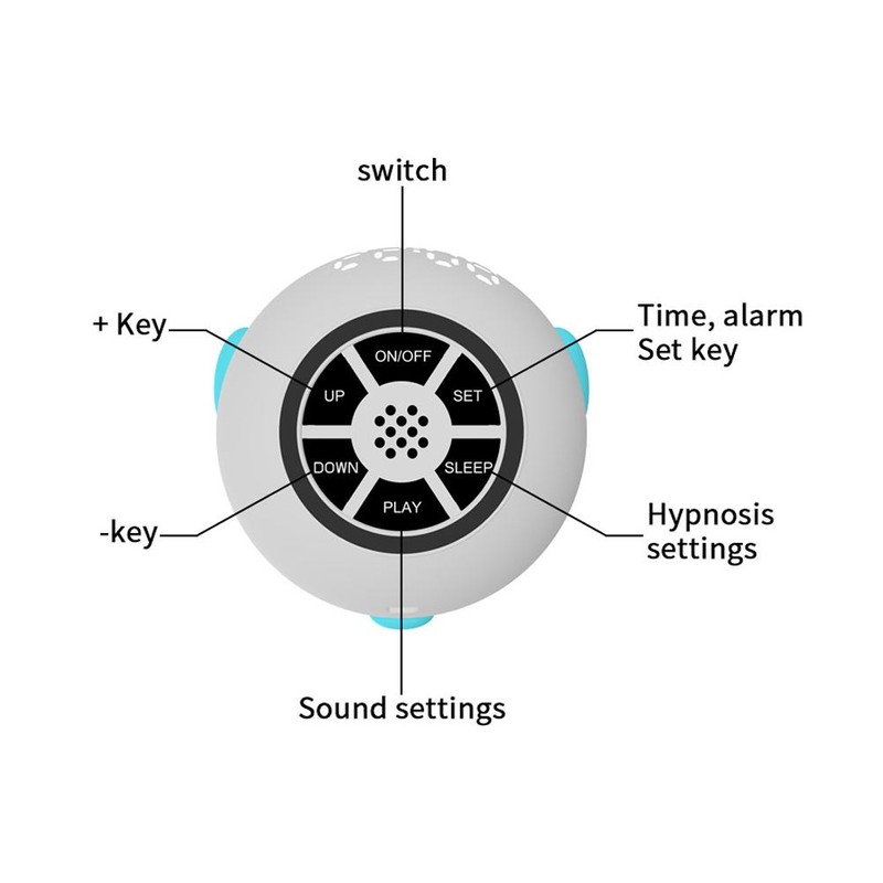 Kids Alarm Clock Snooze Function Bedside Alarm Clock Gift for