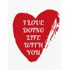 Valentine's Day Notebook: I Love You Doing Life With You,