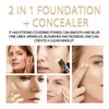 Foundation and Concealer 2 in 1 Concealer Foundation Double Head