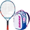 Babolat Ballfighter 17 Inch Jr Tennis Racquet (Blue/Red) Bundled w