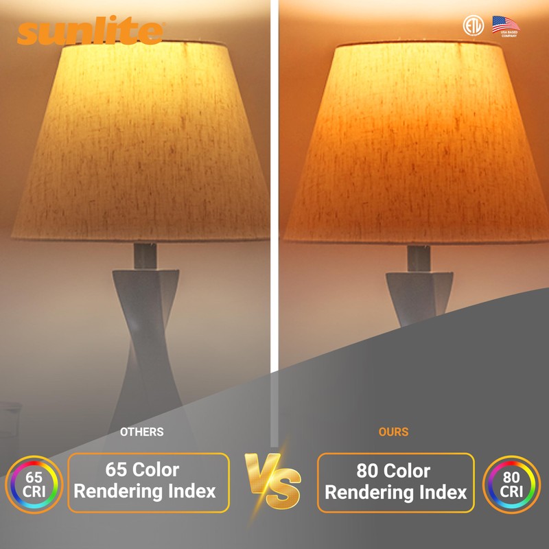 Sunlite ShabBulb, Shabbat Permissible LED Light Bulb, 7 Watt (40