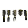Pomade Comb Barbershop Styling Men's Hair Brush Axe Comb No. 9 2ea