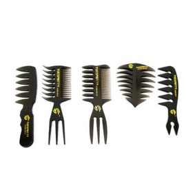 Pomade Comb Barbershop Styling Men's Hair Brush Axe Comb No. 9 2ea