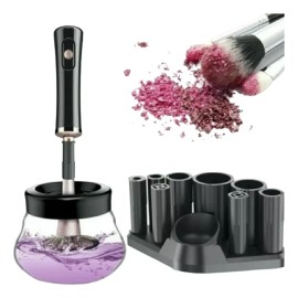 Cleaner Limpiador Eléctrico Automatico Lava Brochas Maquilla