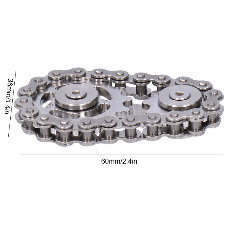 Gyroscope Sprockets Chains Flywheel Stress Relief Decompression Toys for Kids