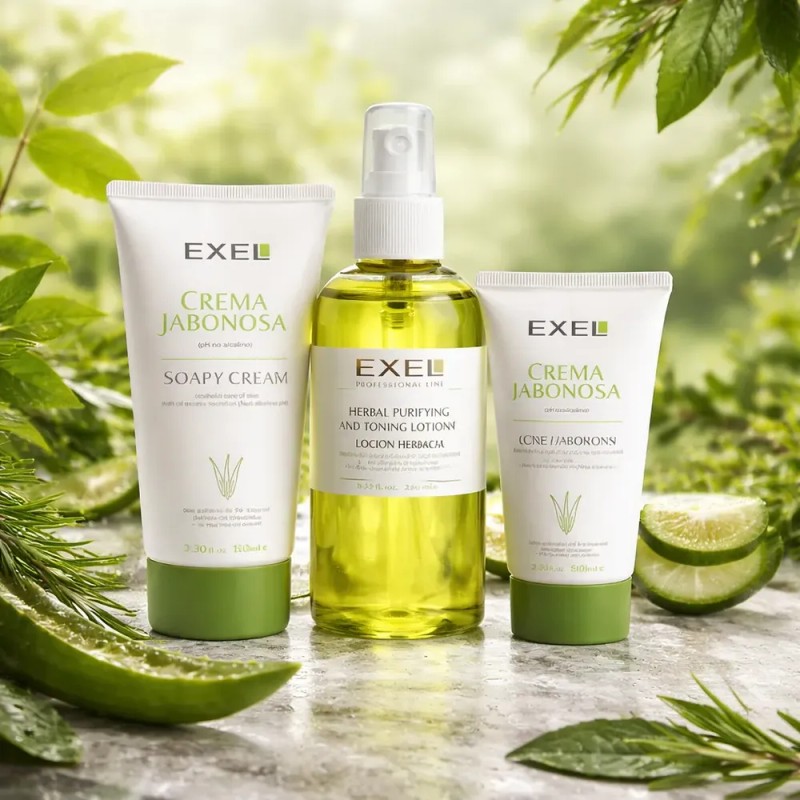 Kit Cremas Faciales Anti Acné Espinillas Ritual Exel