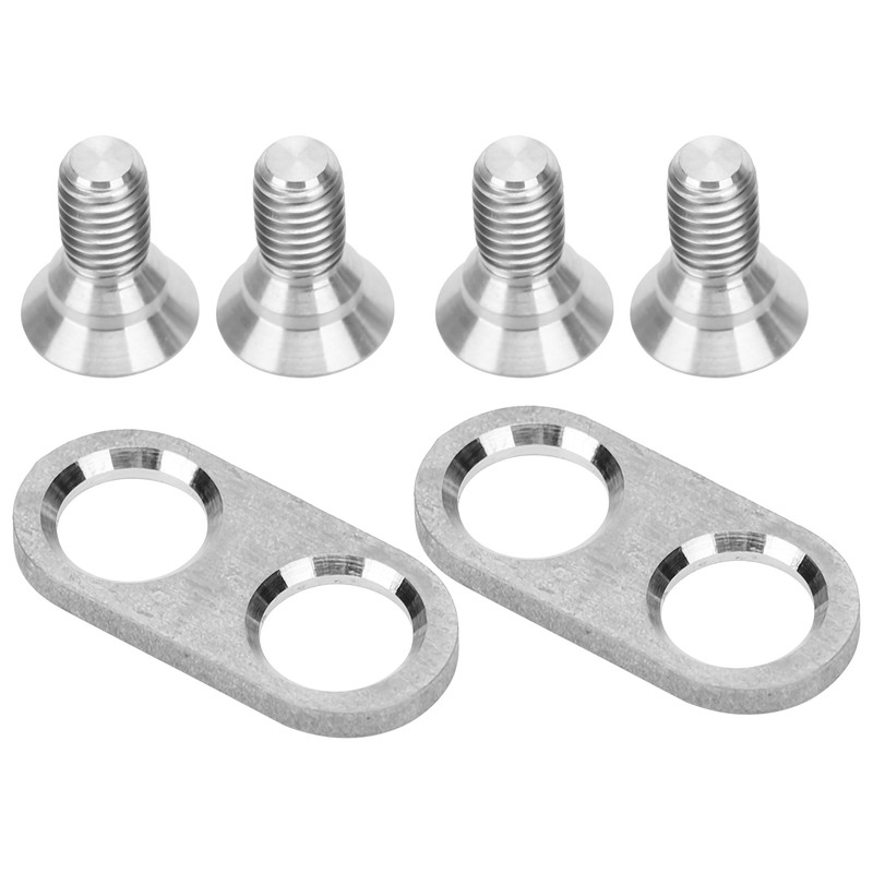 Mountain Bike Pedal Cleats Mounting Screws and Washers Titanium Alloy