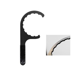 ZXTQWX 61060 Diesel Fuel Filter Wrench for Paccar, Suitable for Kenworth, Peterbilt and Cummins Diesels C-shaped Oil Filters Wrench 4.6 inch