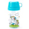 OM SUPPLIES Unicorn Sky Blue Sandwich Lunch Snack Box 3