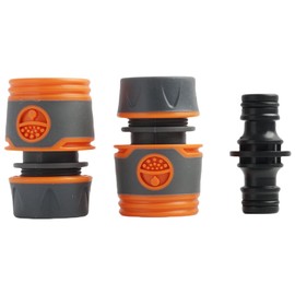 Garden Hose Repair Kit and Extension - Quick and Easy Connection Compatible with All Hoses for Gardening, Agriculture and Car Washing, Weather Resistant