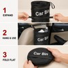 Collapsible Car Trash Can, 6.3 x 7.9 in Portable Hanging