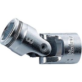 Koken 1/4 (6.35 mm) SQ. Nut Grip Universal Socket 0.3 inch (7 mm) 2441M-7