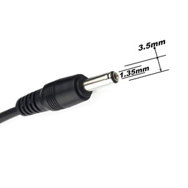 DZYDZR 3pcs Extension Cable USB to DC Cable - 5V USB 2.0 Port Male to DC 5V Male 3.5mm x 1.35mm Power Cord Black 100cm(3.3ft)