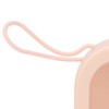 2pcs Hair Tie Organizer Box Multifunctional Transparent Top Hair Accessory