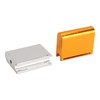 2pcs Leather Edge Slicker Gold Silver Aluminium Alloy Leather Trimming