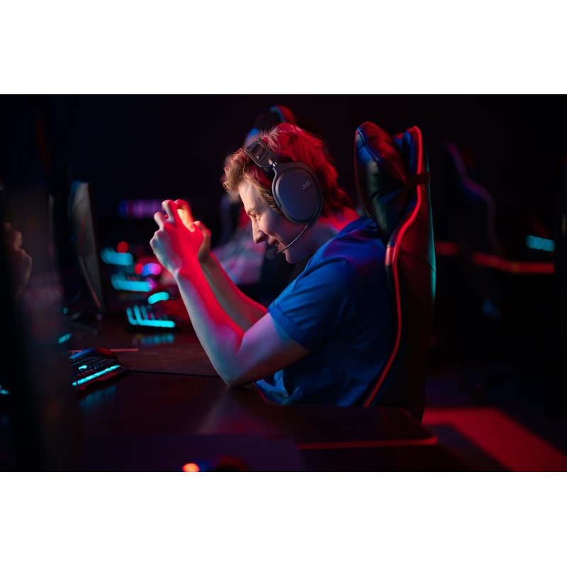 JVCKENWOOD GG-01W Gaming Headset, Wireless Compatible, Body Weight: Approx. 7.3