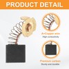 sourcing map 8 Pack CB203 Carbon Brushes Set Replaces 18x16x7mm