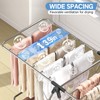 APEXCHASER Clothes Drying Rack with 4 Wings, Stainless Steel Drying