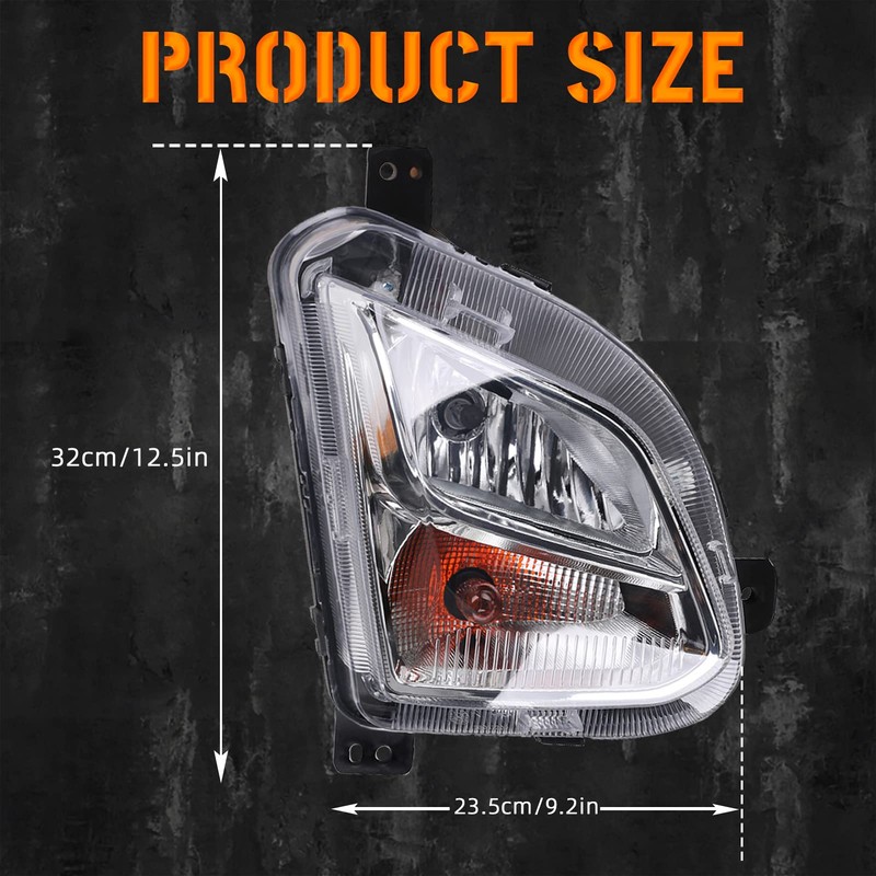 Right Fog Lights Compatible With 2018 2019 2020 Chevy equinox