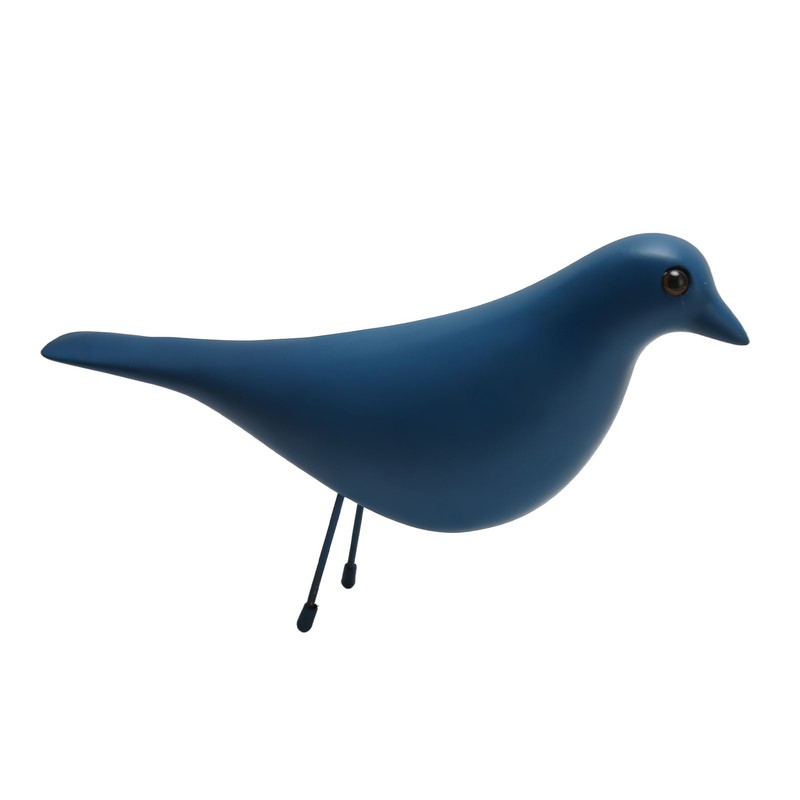 Bird Figurine Resin Cute Modern Decorative Bird Statue Ornament for