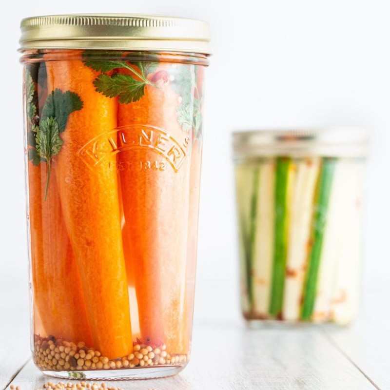 Kilner Wide Mouth Preserve Jar - 500ml, Value 6 Pack