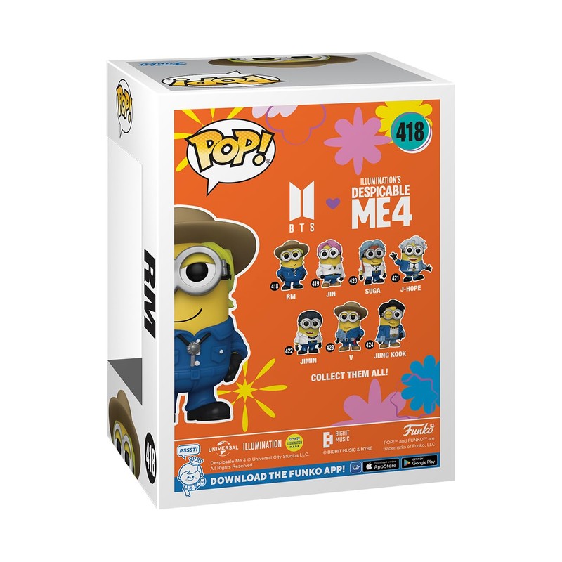 Funko Pop! Rocks: Minions x BTS - RM