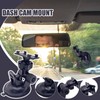 Suction Cup Camera Mount,Dash Cam Windshield Mount | Adjustable Angle,
