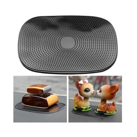 CGEAMDY 2 Stück Auto Armaturenbrett Matte, Auto Armaturenbrett Hochtemperaturbeständig Matten, Selbstklebend Auto Armaturenbrett Pad Anti Rutsch Pad, Für Handyhalterung, Mobiltelefone(20x14cm)