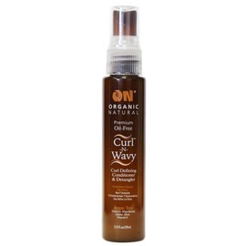 On Organic Natural Curl-N-Wavy Curl Defining Conditioner & Detangler Argan Tree 2 oz