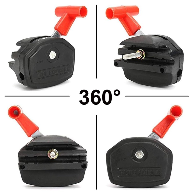 KUSCOR KOUSOR Universal Throttle Cable & Choke Lever for Lawnmower
