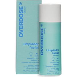 OVERDOSE Limpiador facial diario Hidratante Rutina Skin care Vegano Vitamina C Todo tipo de piel