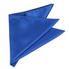 tiemart Solid Color Pocket Square (Royal Blue)