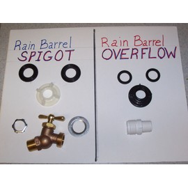 Rain Barrel Starter Kit (Brass Spigot)