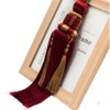ZHMF 1 Pair Curtain Tiebacks Holdbacks Clip Binding Rope Tie