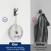 pickpiff Self Adhesive Coat Hooks for Hanging: Heavy Duty Stainless