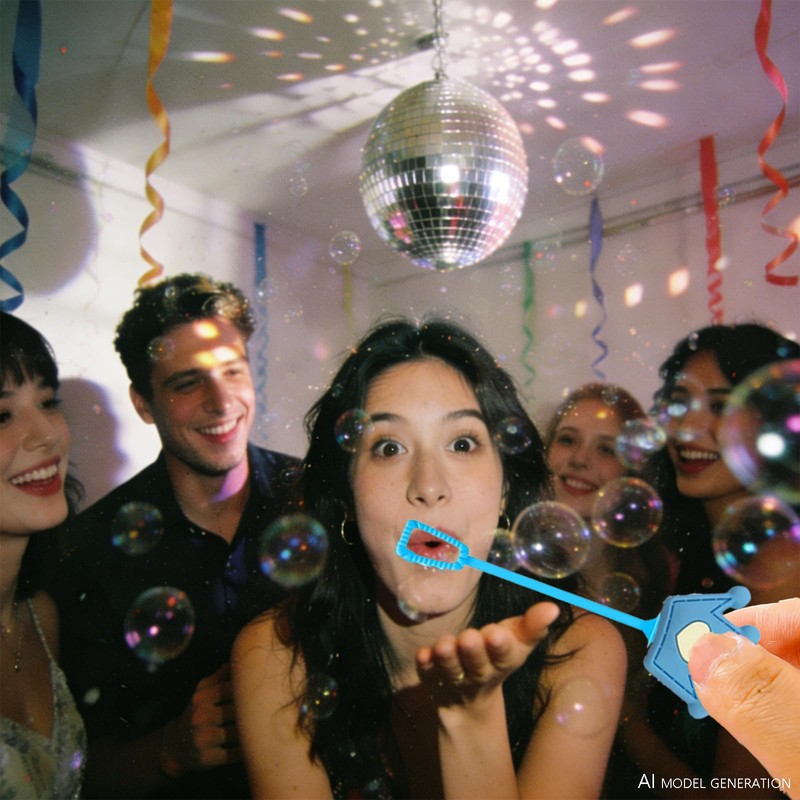 24 Pcs Princess Crown Bubble Wands, Birthday Party Favors