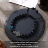 Alissl Cross Bracelet for Boys Teens Men Adjustable Blue Tiger
