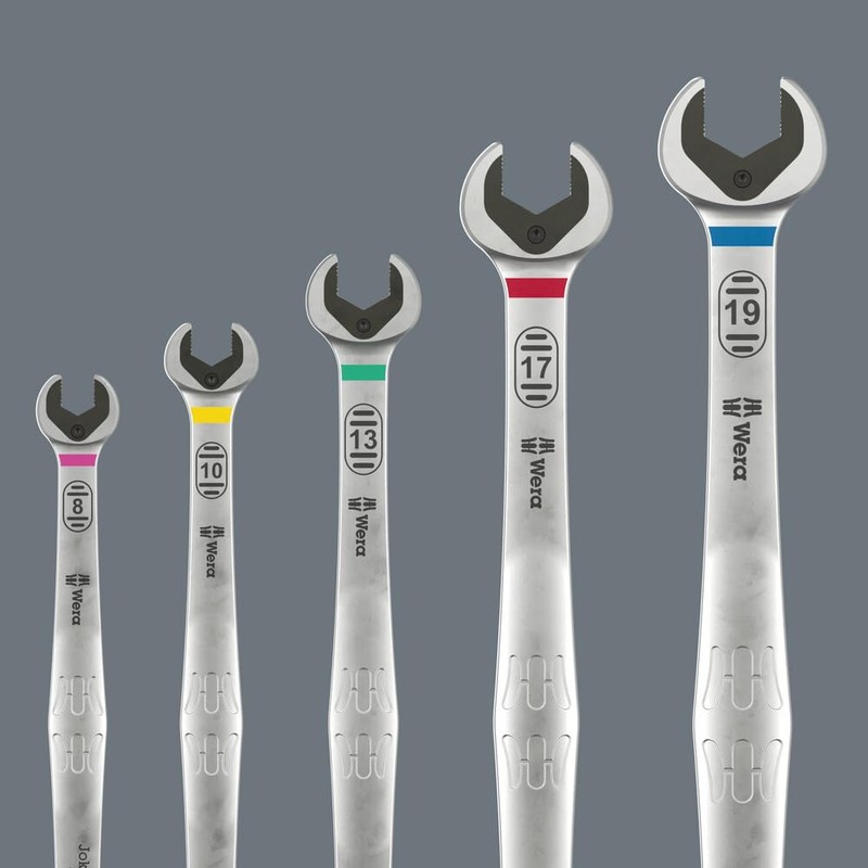 Wera Joker 05020352001 6007 Combination Ratchet Spanner SB Long Design