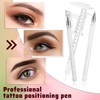 Kit De Mapeo De Cejas, 4 Rotuladores De Microblading Con