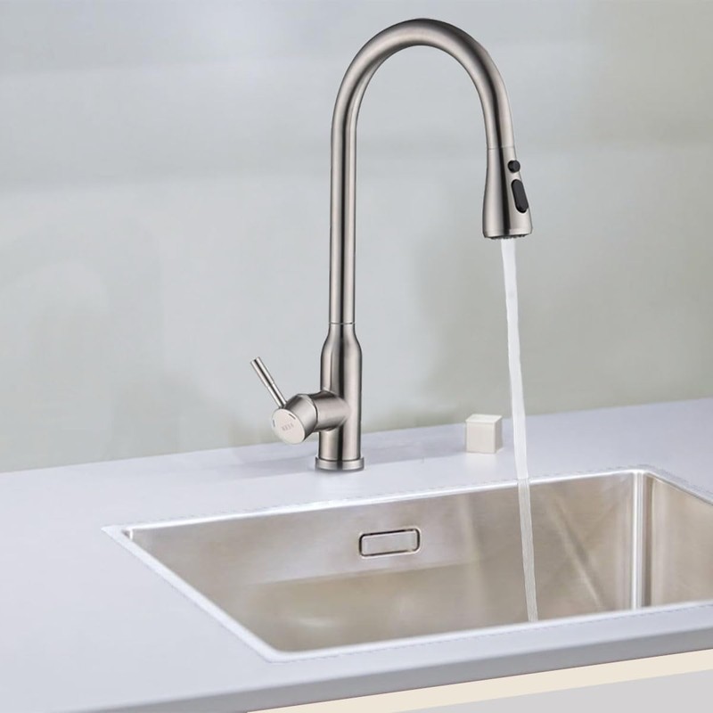 Pull Down Spray Head for Kitchen Faucet, 3 Modes with