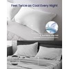 ZonLi Z-Magic Cooling Pillow Cases King Size Set of 2,