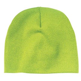 Port & Company CP91 Beanie Cap (Neon Green)
